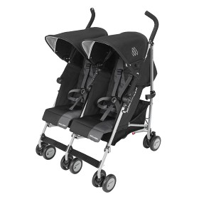 Bild på MacLaren Twin Triumph Syskonvagn (Black)