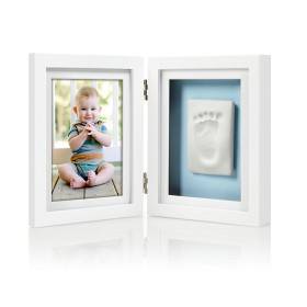 Bild på Pearhead Babyprints Ram Dubbel Ledad Vit