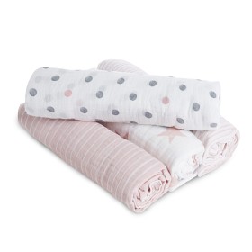 Bild på Aden By Muslinfiltar 4-pack (Rosa)