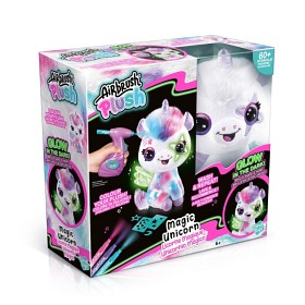 Bild på Airbrush Plush Enhörning Lyser i Mörkret