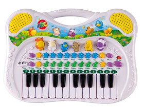 Bild på  Aktivitetskeyboard med djur