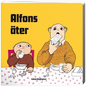 Bild på Alfons Åberg Alfons äter