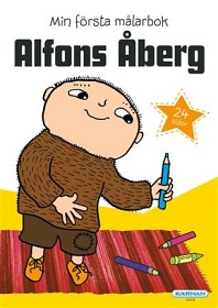 Bild på Alfons Åberg Min första målarbok
