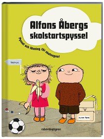 Bild på Alfons Åbergs Skolstartspyssel