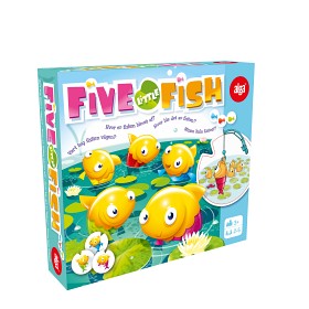 Bild på Alga Five Little Fish (Minnesspel)
