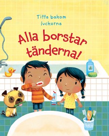 Bild på Alla borstar tänderna!