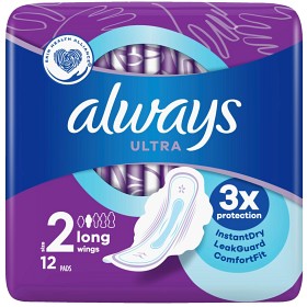 Bild på Always Ultra Long Plus 12 st oparfymerad