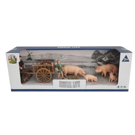Bild på Animal Life Grisar 4 st med tillbehör