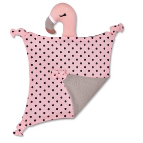 Bild på Apple Park Farm Buddies Snuttefilt Franny Flamingo EKO (Rosa)