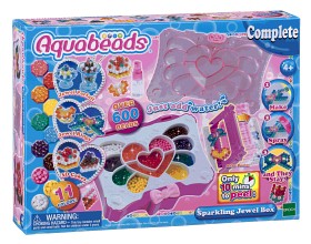 Bild på Aquabeads Box med glittrande juveler 