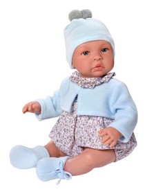 Bild på Asi Babydocka Leo 46 cm (Blå)
