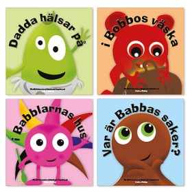 Bild på Babblarna Bokpaket 4 böcker