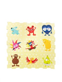 Bild på Babblarna Pusselmatta (9 bitar)