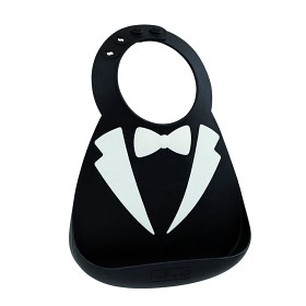 Bild på Edo Baby Bib-haklapp (Svart)
