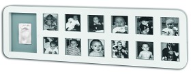 Bild på BabyArt My First Year Fotoram Vit