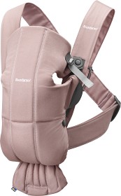 Bild på BabyBjörn Bärsele Mini Cotton (Antikrosa)