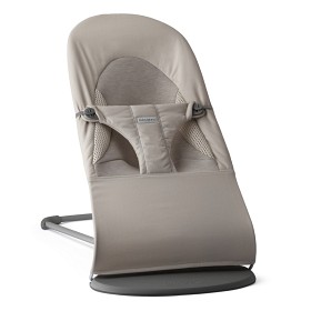 Bild på BabyBjörn Babysitter Balance Soft Vävd/Jersey Tri-Fabric (Sandgrå)