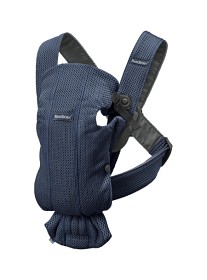 Bild på BabyBjörn Bärsele Mini Mesh (Mörkblå)