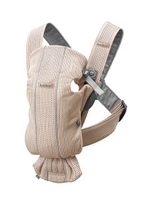 Bild på BabyBjörn Bärsele Mini Mesh (Pärlemorosa)