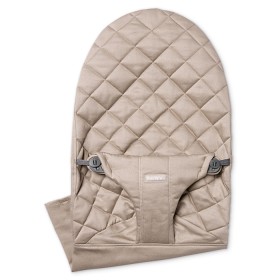 Bild på BabyBjörn Tygsits till Babysitter Classic Quilt (Sandgrå)