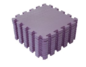 Bild på BabyDan Lekmatta Skumgummi (Dusty Pink)