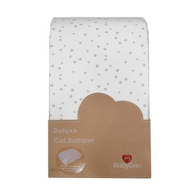 Bild på Babydan Spjälskydd Säng (Satin Dots Grey)