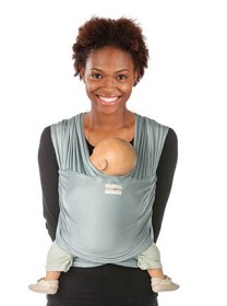 Bild på Babylonia Tricot-slen Bamboo Bärsjal (Blå)