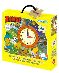 Bild på Bamse Klockan Askpussel (40-bitar)