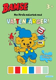 Bild på Bamse Målarbok med vattenfärger