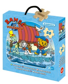 Bild på Bamse och Vulkanön Askpussel (30-bitar)
