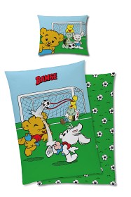 Bild på Bamse Påslakanset 150x210 cm (Fotboll)