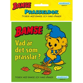 Bild på Bamse Prasselbok Vad är det som prasslar?