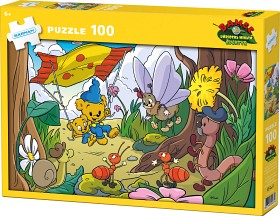 Bild på Bamse Världens minsta äventyr Pussel (100-bitar)