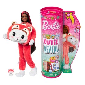 Bild på Barbie Cutie Reveal Costume Kitty Red Panda