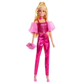 Bild på Barbie Deluxe Style Pink Corset Blond Docka
