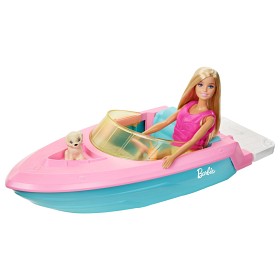 Bild på Barbie Docka och båt playset