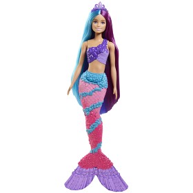 Bild på Barbie Dreamtopia Long Hair Fantasy Doll Mermaid