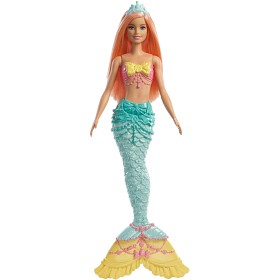 Bild på Barbie Dreamtopia Mermaid Doll Coral Hair