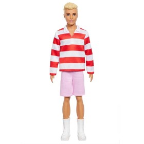 Bild på Barbie Fashionista Ken Docka Red & White Stripes