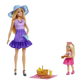 Bild på Barbie Malibu & Chelsea Core Dockor
