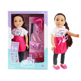 Bild på Be Friends Docka 46 cm med tillbehör frisör 