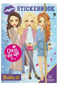 Bild på Besties Dress Me Up Klistermärkesbok A4