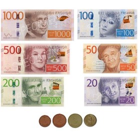 Bild på Beta Pedagog, Mynt och sedlar 2017