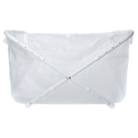 Bild på BiBaBad Flexi Hopfällbart Badkar 60-80 cm Transparent