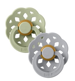 Bild på BIBS Boheme Latex Napp 2-pack 0-6m (Sage/Cloud)