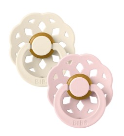 Bild på BIBS Boheme Latex Napp 2-pack 6-18m (Ivory/Blossom)