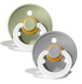 Bild på BIBS Colour Latex Nattnapp 2-pack 0-6m (Sage/Cloud Night)