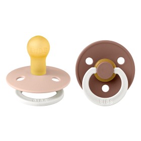 Bild på BIBS Colour Latexnapp 2-pack Size 1 (Blush Glow /Woodchuck Glow)