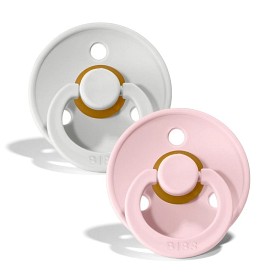 Bild på BIBS Colour Latex Napp 2-pack 0-6m (Haze/Blossom)