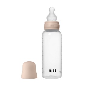 Bild på BIBS Nappflaska 270 ml Medium Flow (Blush)